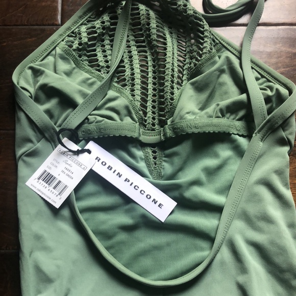 Robin Piccone Sophia High Neck one piece swim suit - Picture 4 of 6